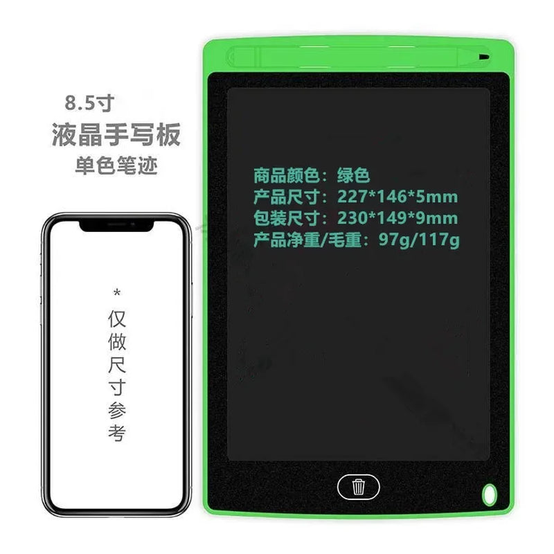 4.4/8.5 Inch LCD Drawing Tablet Children'S Electronic Handwriting Tablet LCD Light Energy Drawing Board Kids Toys