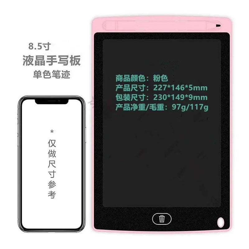 4.4/8.5 Inch LCD Drawing Tablet Children'S Electronic Handwriting Tablet LCD Light Energy Drawing Board Kids Toys