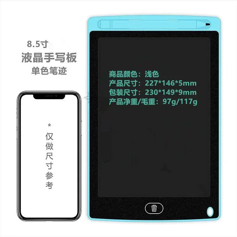 4.4/8.5 Inch LCD Drawing Tablet Children'S Electronic Handwriting Tablet LCD Light Energy Drawing Board Kids Toys