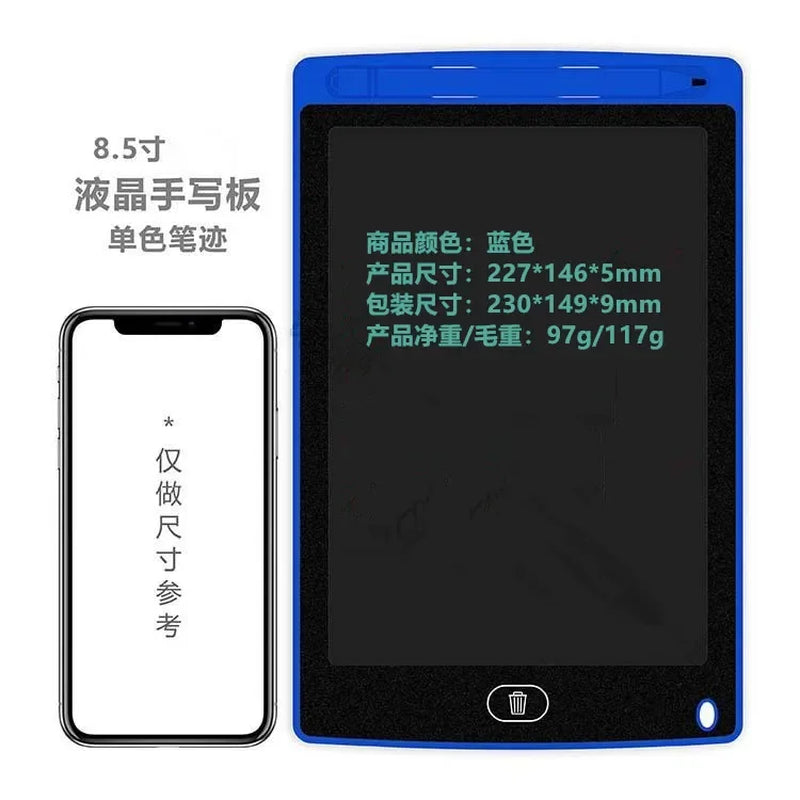 4.4/8.5 Inch LCD Drawing Tablet Children'S Electronic Handwriting Tablet LCD Light Energy Drawing Board Kids Toys